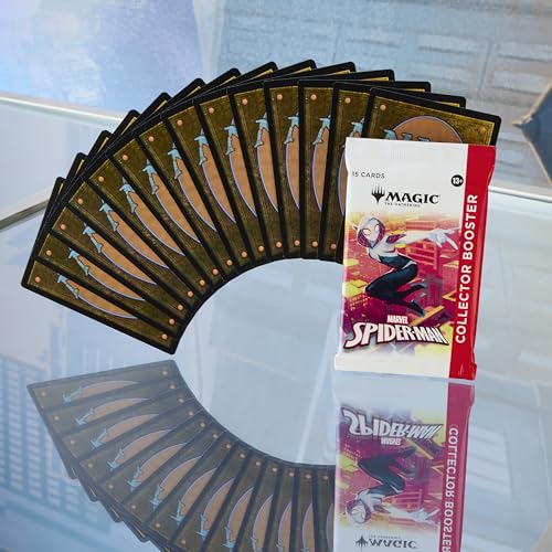 magic the gathering  marvel39s spider-man - collector booster box 12 packs