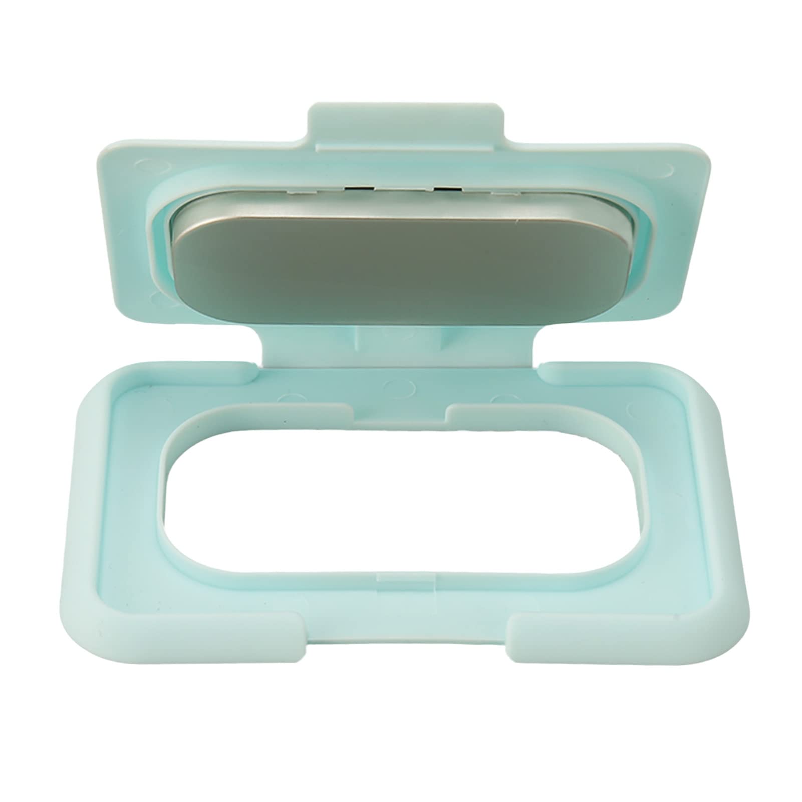 Chauffe-Lingettes pour bébé, Chauffe-Lingettes pour bébé Portable, Chauffage Uniforme, Température Constante, Distributeur Ultra Fin USB pour Lingettes Chaudes, Bleu Clair