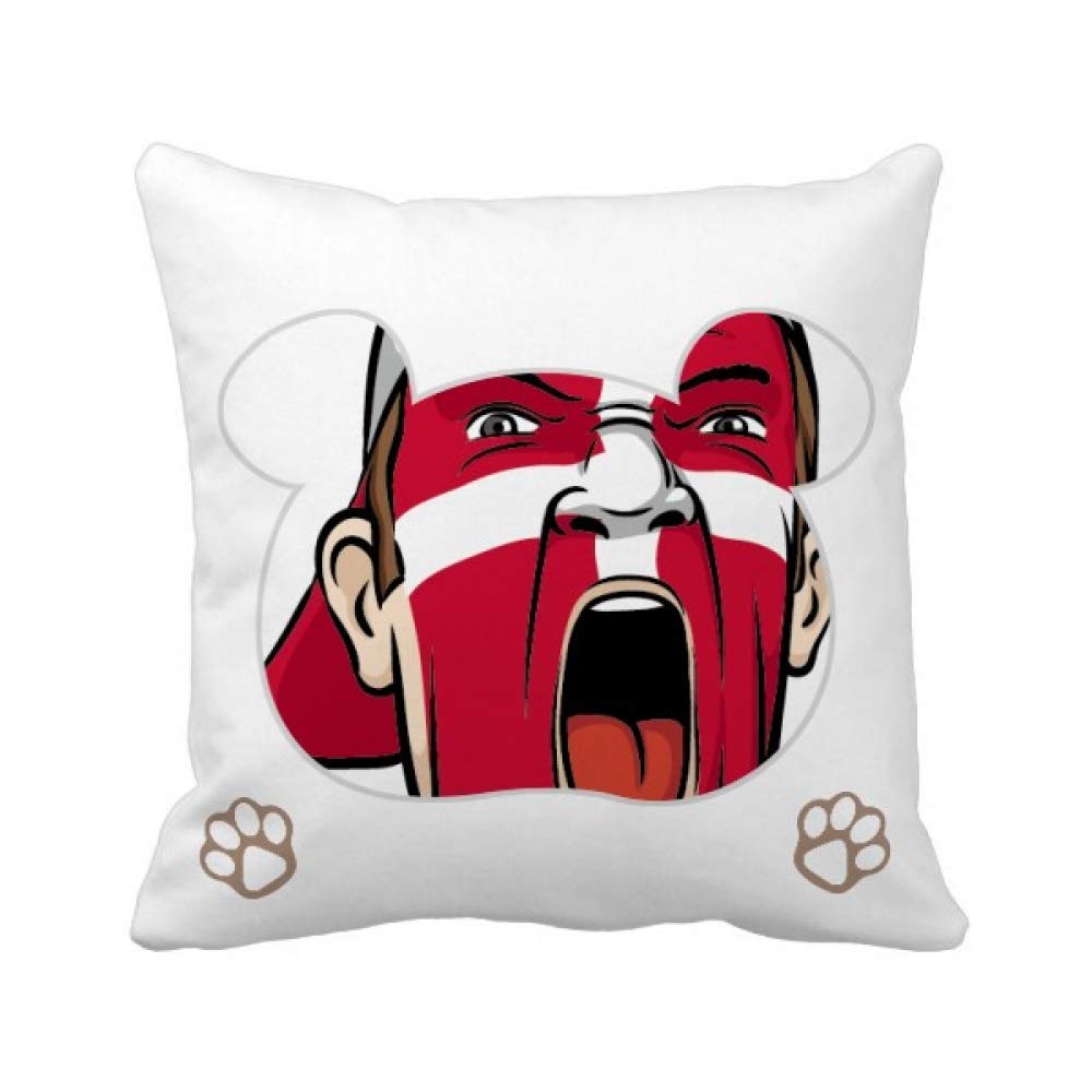 Housse de coussin Danemark en textile de qualité supérieure tissé