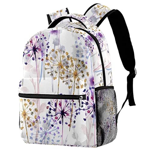 Sac à dos de voyage sauvage imprimé floral grand volume femme
