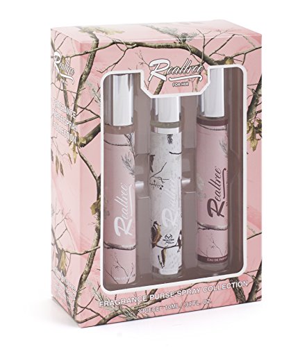 Realtree Fragrance Purse Spray Collection for Women, 0.34 Fluid Ounce