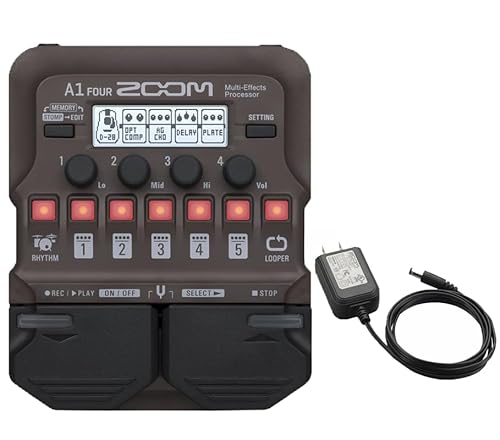 ZOOM / A1 FOUR Acoustic Multi-Effects Processor [ACA_v^[wZbg] AR[XeBbNyp }`GtFN^[ Y[