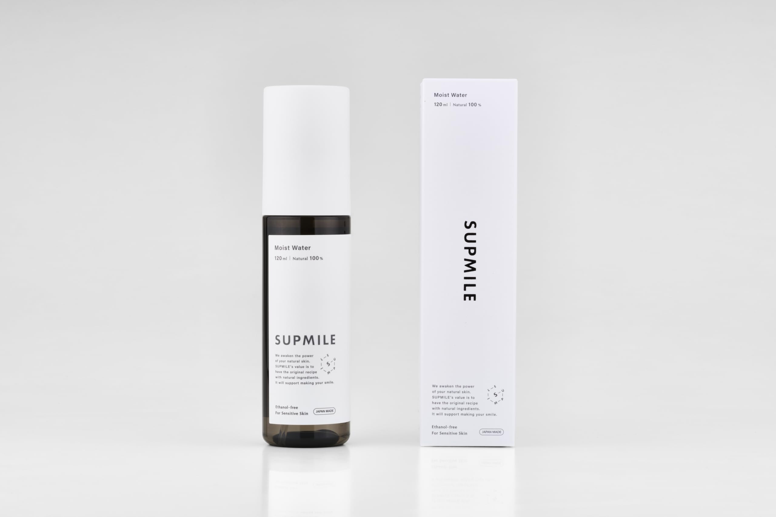 Amazon.co.jp: 完全無添加 サプミーレ モイストウォーター 120ml 