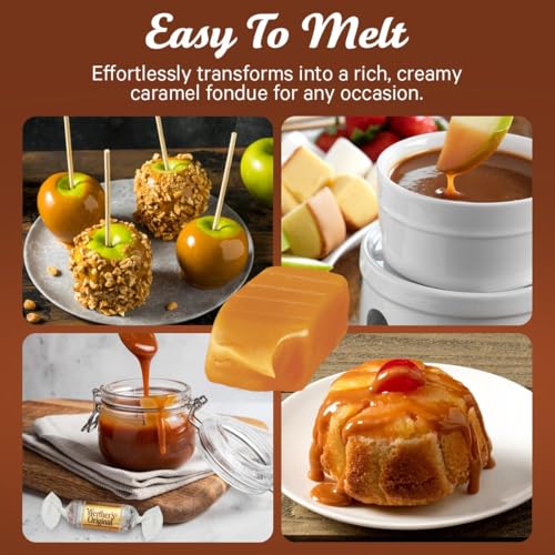 Werthr's Original Chewy Caramel Candy 1 Pound Individually Wrapped Healthy Sweet Caramel Bites, Melts in Your Mouth in a Satisfying Creamy Way - image 2