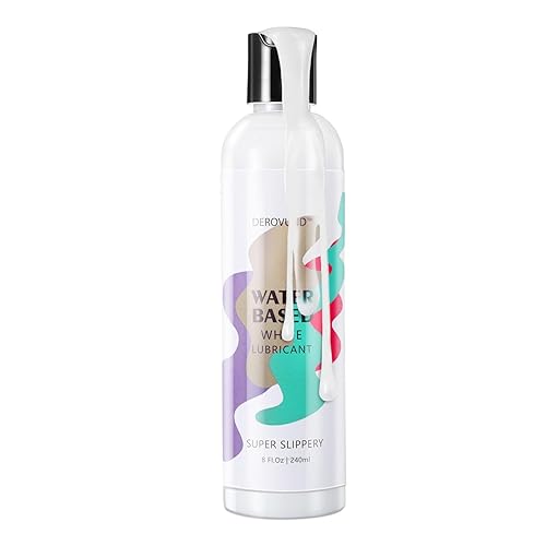 Cum lube, Super Slippery Sex Lube Water-Based Personal White Lubricant with Hyaluronic Acid, Creamy White Lube Unscented for Sensitive Skin, Women & Men & Couples