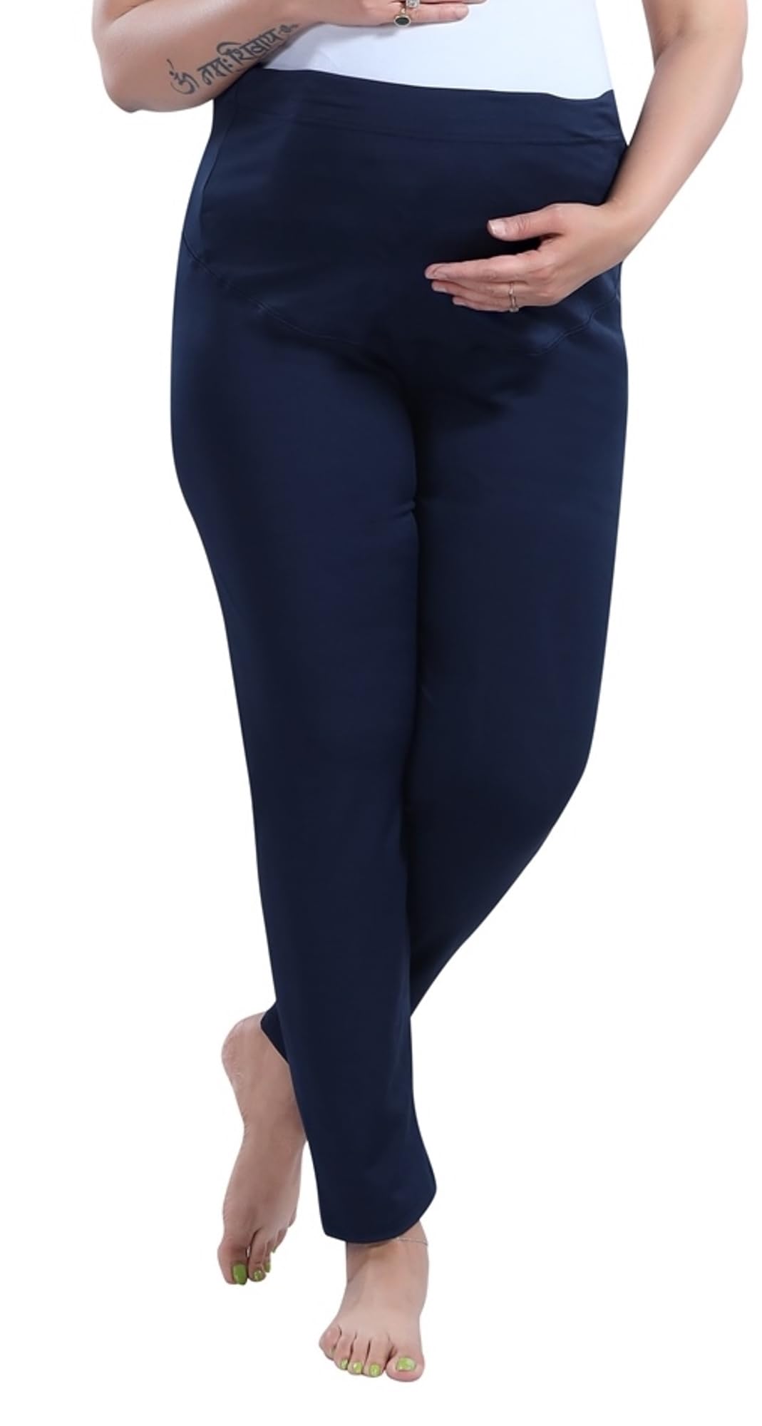 Women's Maternity Pant - Black-image-0