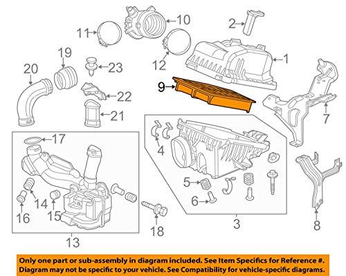 Honda 17220-R1A-A01 Air Cleaner Element Assembly thumb #2