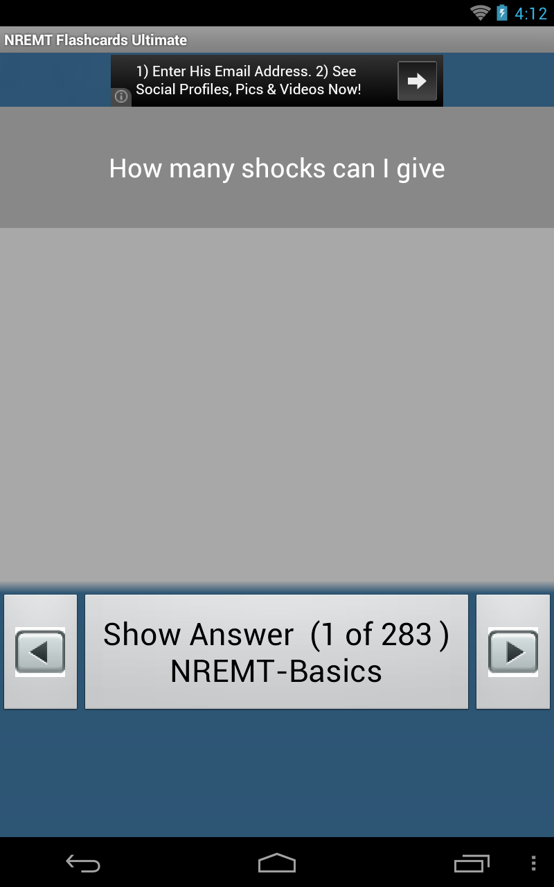 NREMT Flashcards Ultimate - App on Amazon Appstore