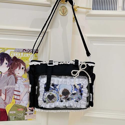 Ita Crossbody Tote Bag, bolso bandolera con cremallera miniatura 3