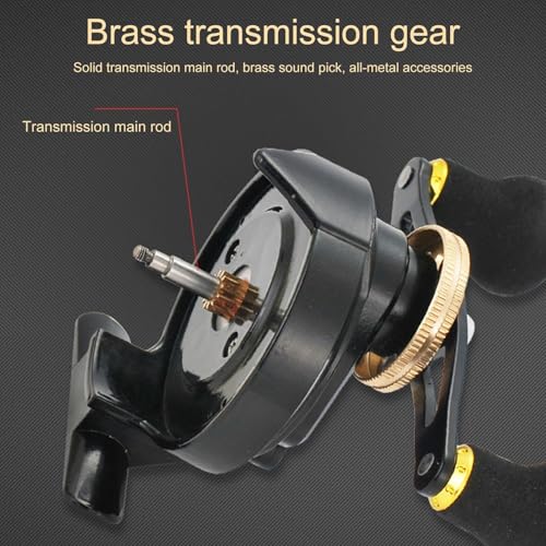 Moulinets de pêche baitcasting anti-fatigue pour pêcheurs expérimentés