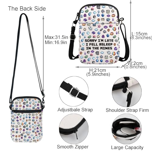 Cosplay Game Lover Gift Gamer Merchandise Crossbody Bag Video Game Inspired Gift Farming Country Adventure Gaming Grocery Bag2