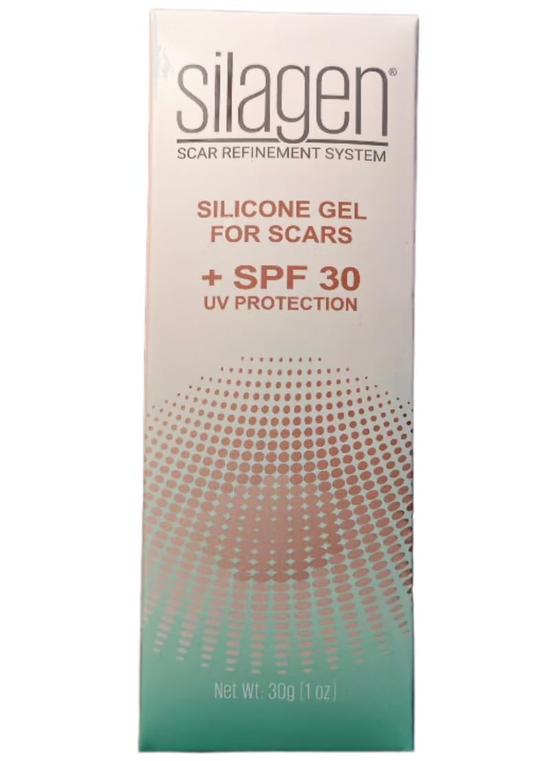 Advanced Silicone Scar Gel Scar Cream,Clear Professional Scar Removal Cream for Surgical Scars, Old and New Scar,(30g), 1 Ounce.
