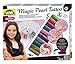Produktbild Lena 42442 - Fashion Magische Perlen Tattoo, Bastelset zum Stylen mit Miniperlen in 10 Farben für 150 Tattoos, 200 Schablonen, Mode Set Magic Pearls, abwaschbarer Körperschmuck für Kinder ab 6 Jahren