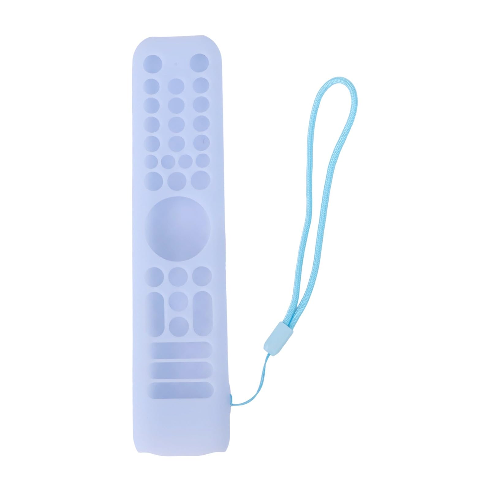 Funda de silicona para mando a distancia TCL RC716/RC833, antiarañazos, a prueba de golpes, para protección personalizada, 207 x 44 x 25 mm, incluye cordón
