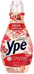 Ypê Amaciante Concentrado Perfume Sofisticado LOccitane Brasil, 1L Vermelho