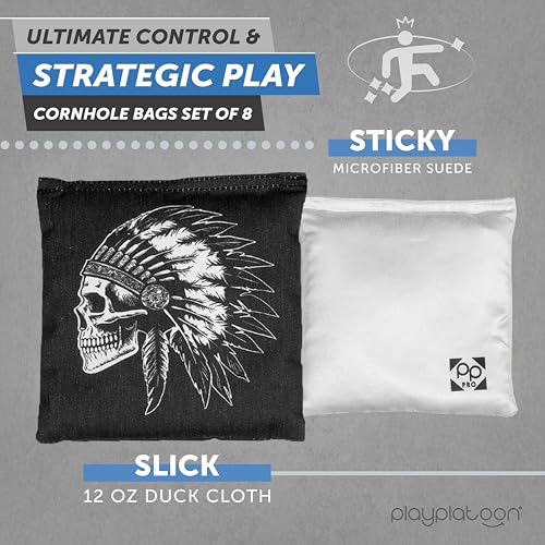 Play Platoon Pro Cornhole Bags Set of 8, Dual Sided, Outlaw & Chief by Play Platoon - Image 3