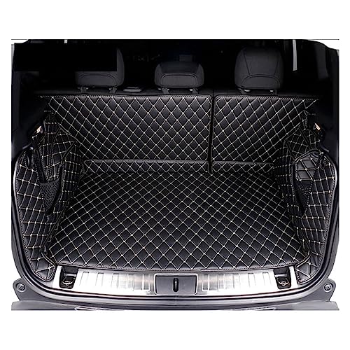 Tapis de coffre pour Renegade 2015-2021 en caoutchouc haut de gamme noir et beige