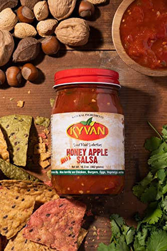 Kyvan Hot Honey Apple Salsa, 16 Oz #TOP5