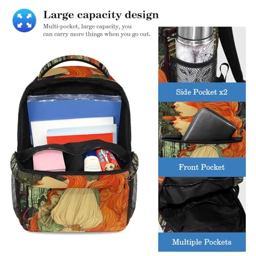Ensemble sac à dos 2 pièces violet cartable grande capacité étudiants - 3