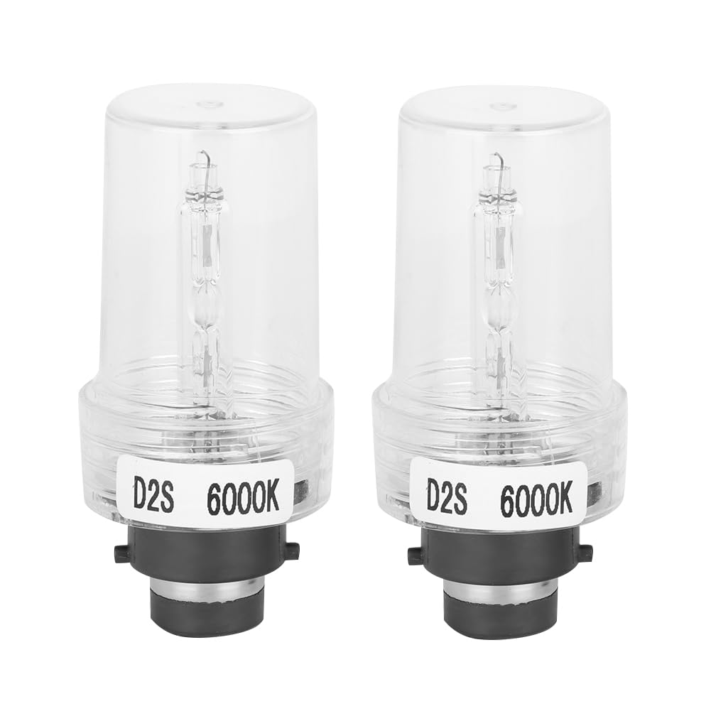 Qiilu 2 szt. D2S 6000K 35W Samochód Zamiennik Safe Bright Xenon Reflektor Żarówka