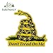 FAFPAY Sticker de Carro  13 cm x 11,4 cm Pegatina de Parachoques de Estilo de Coche no me pises Pegatina de Coche JDM Gadsden Bandera Envuelta Serpiente Vinilo calcomanía   Estilo A