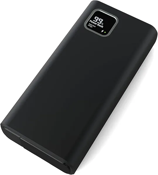 Powerbank with 2K Camera, 2-in-1 Camera and Charger, Ultra HD Night Vision, Security Cam with Motion Detection 64GB SD Card