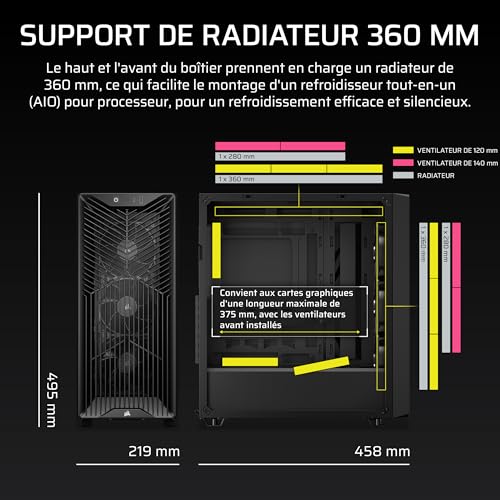 Corsair RS MTSans AlimATX - vue 6