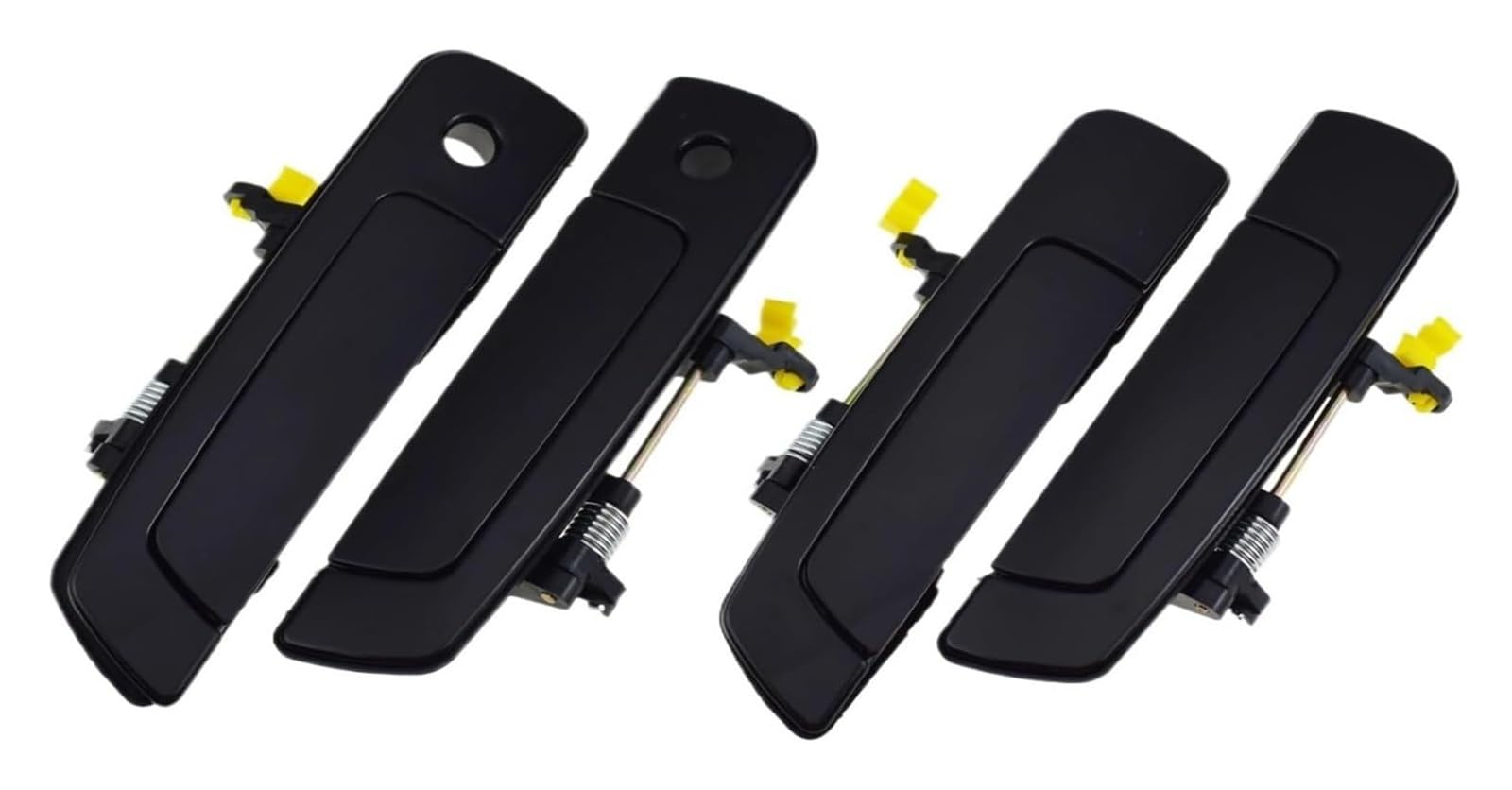 Asddllnn 4 Pcs Front Rear Kit Exterior Sliding Door Handle For Mitsubishi For Eclipse For Galant For Mirage For Chrysler For Sebring 1997-2005 Car Door Handle Repair Exterior Outer Shell(4 Pcs Front Rear Kit)