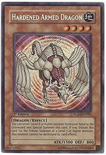 yugioh - Hardened Armed Dragon RGBT-EN083 1st Edition Secret Rare - Raging Battle