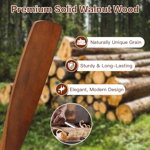 Sofucor 52 Inch Solid Wood Flush Mount Ceiling Fan No Light by Sofucor - Image 2
