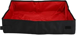 Caixa de Areia Dobrável para Gato Semi-fechada Caixa de Areia Dobrável, Caixa de Areia para Animais de Estimação, Semi-fechada para Cães Samll (L)