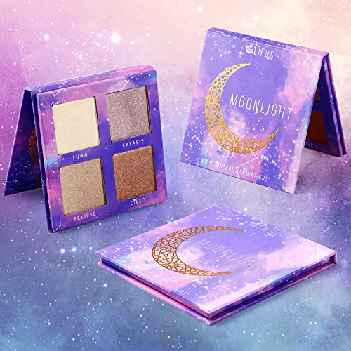 Lifus Beauty Wand Makeup Set - Face Liquid Cream Contour Highlighter Bronzer Blush Stick With Cushion Applicator - Lightweight, Blendable, Natural, Long-Lasting, And Easy To Apply-B1 #TOP4