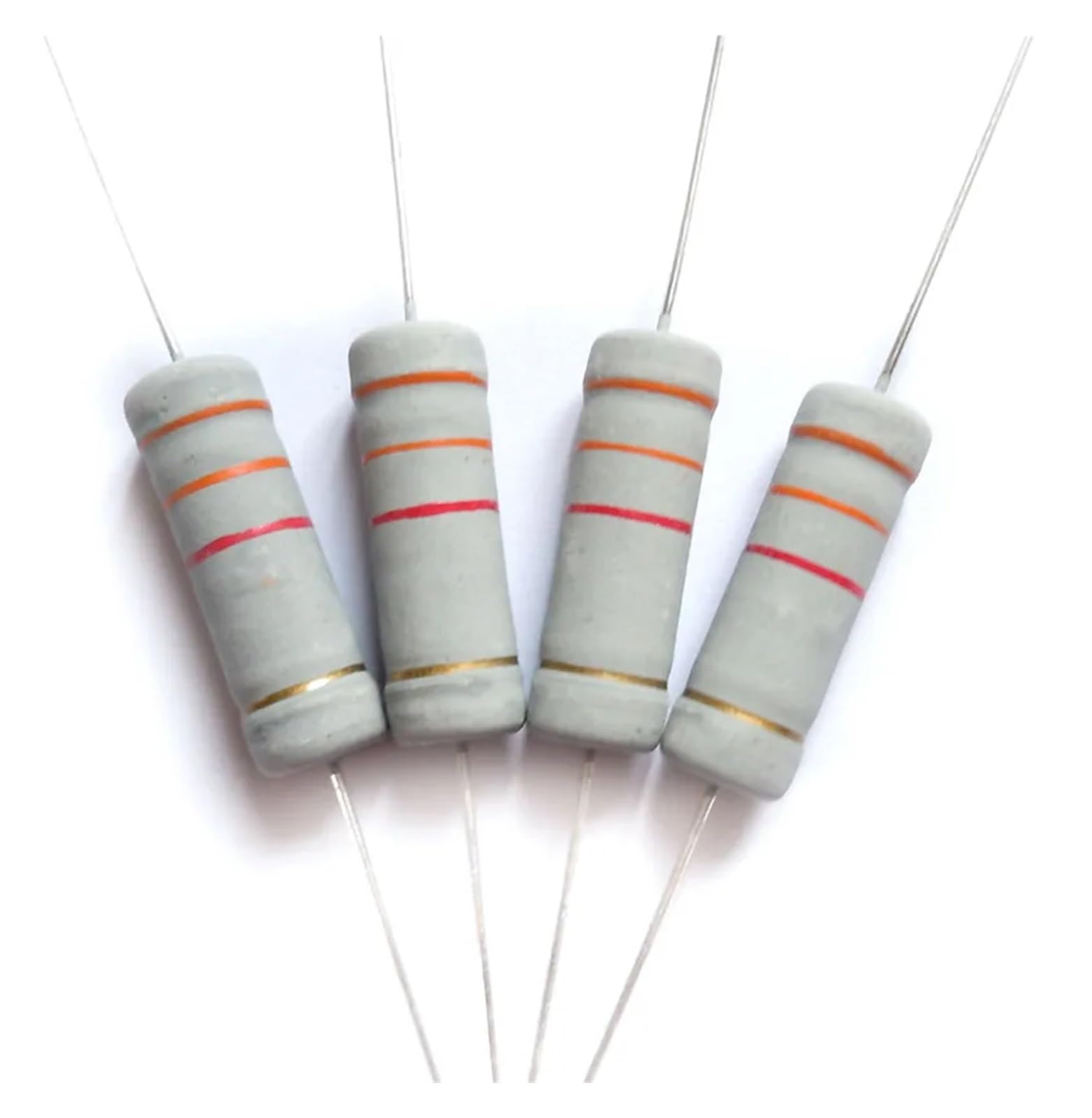 Lot De 10 Résistances 5W 3K Ohm ±5% Uxcell - Film Oxyde Métallique Axial