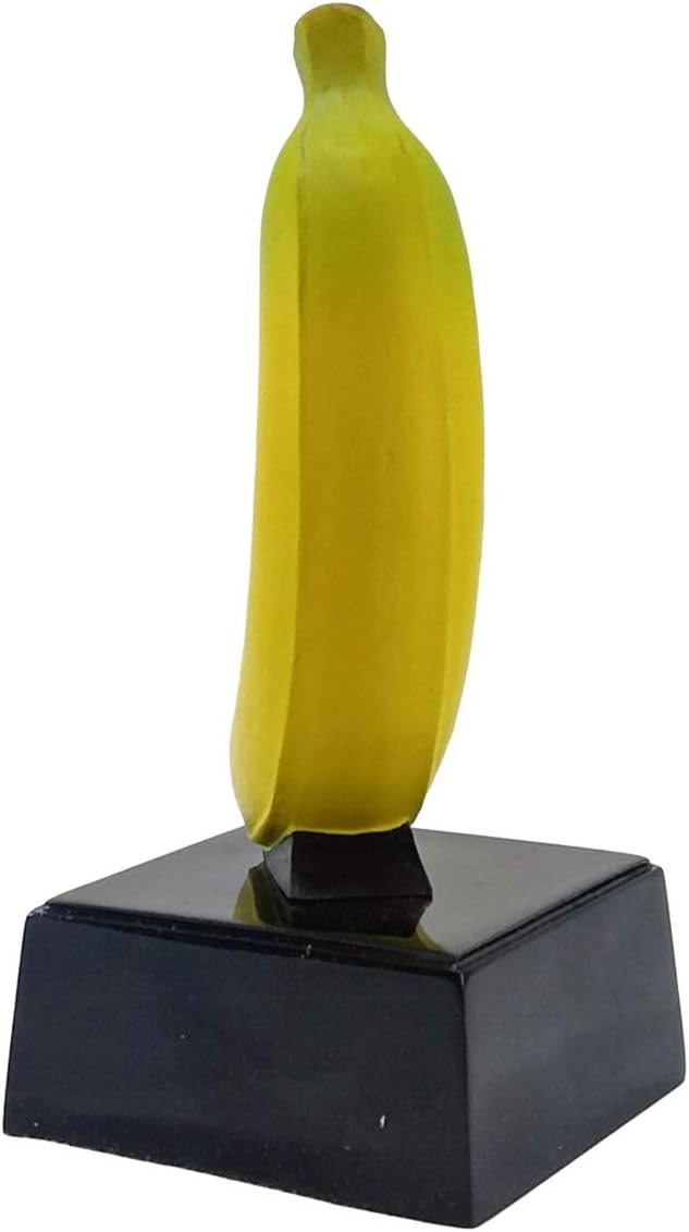 Decade Awards Banana Trophy – Celebrate the Top Banana Award – Great Engraved Recognition for Everyone - Custom Engraved Plate on Request (7 Inch)