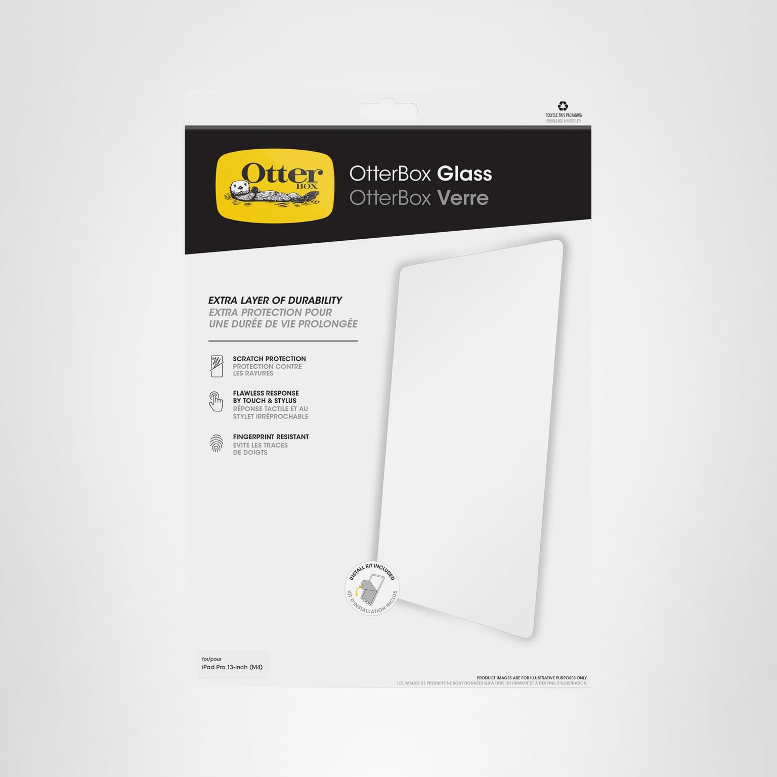 Amazon.com: OtterBox Glass Screen Protector for iPad Pro 13-inch