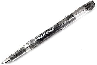 Platinum Preppy 05 Medium Nib Fountain Pen - Black - Easy to Use, Stainless Steel Nib, Slip Seal Cap Mechanism, Smooth Writing