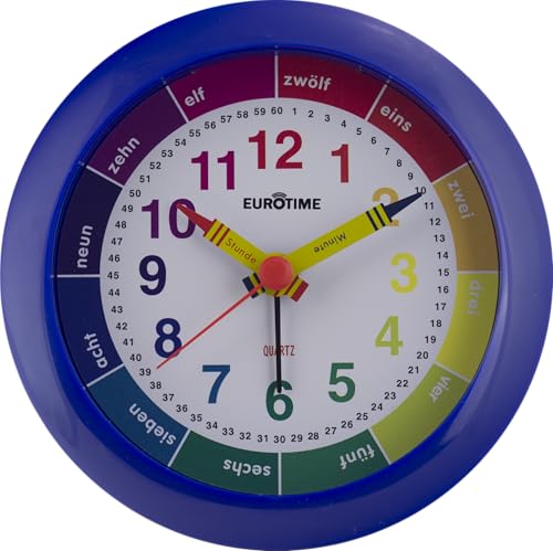 Preisvergleich Produktbild Eurotime Kinder-Lernwecker 22151-08