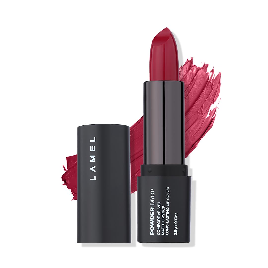 Lamel- Powder Drop Matte Lipstick 403- Vintage Rose at ₹164 (58% Off) – Amazon