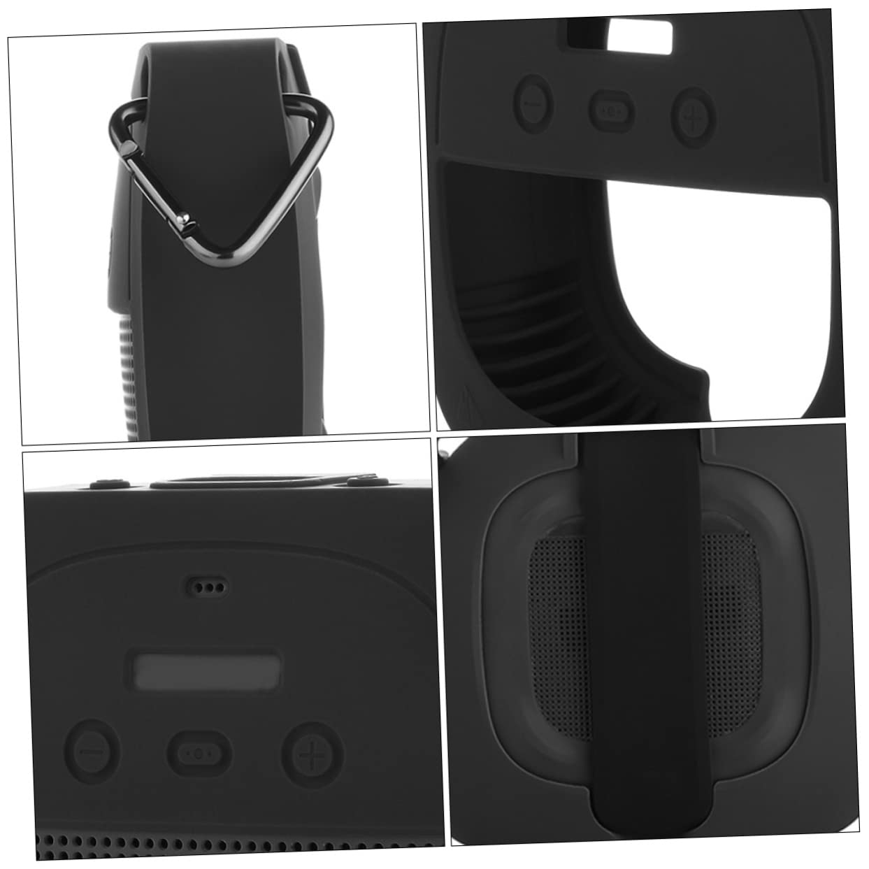 Yardenfun Silicone Case for Bag Heavy Duty Latch Carrying Holder Protective Box Seismic and Decompression