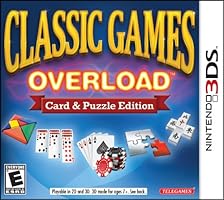 Classic Games Overload: Card &amp; Puzzle Edition - 3DS