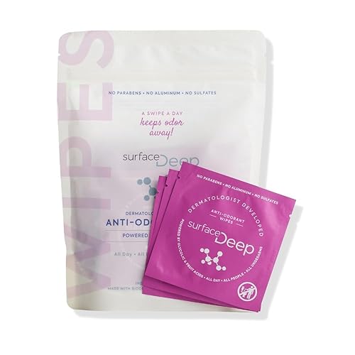 Toallitas desodorantes, desarrolladas y patentadas por dermatólogos, toallitas corporales antiolor, desodorante natural, desodorante apto para