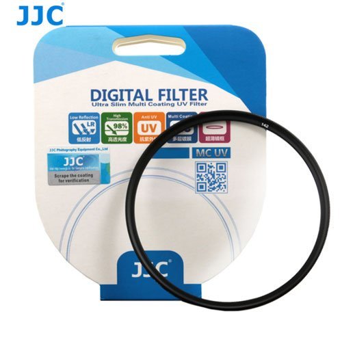 Image of JJC F-MCUV46 UV Protection Filter Digital Slim Multi-Coated Glass Filter - 46mm