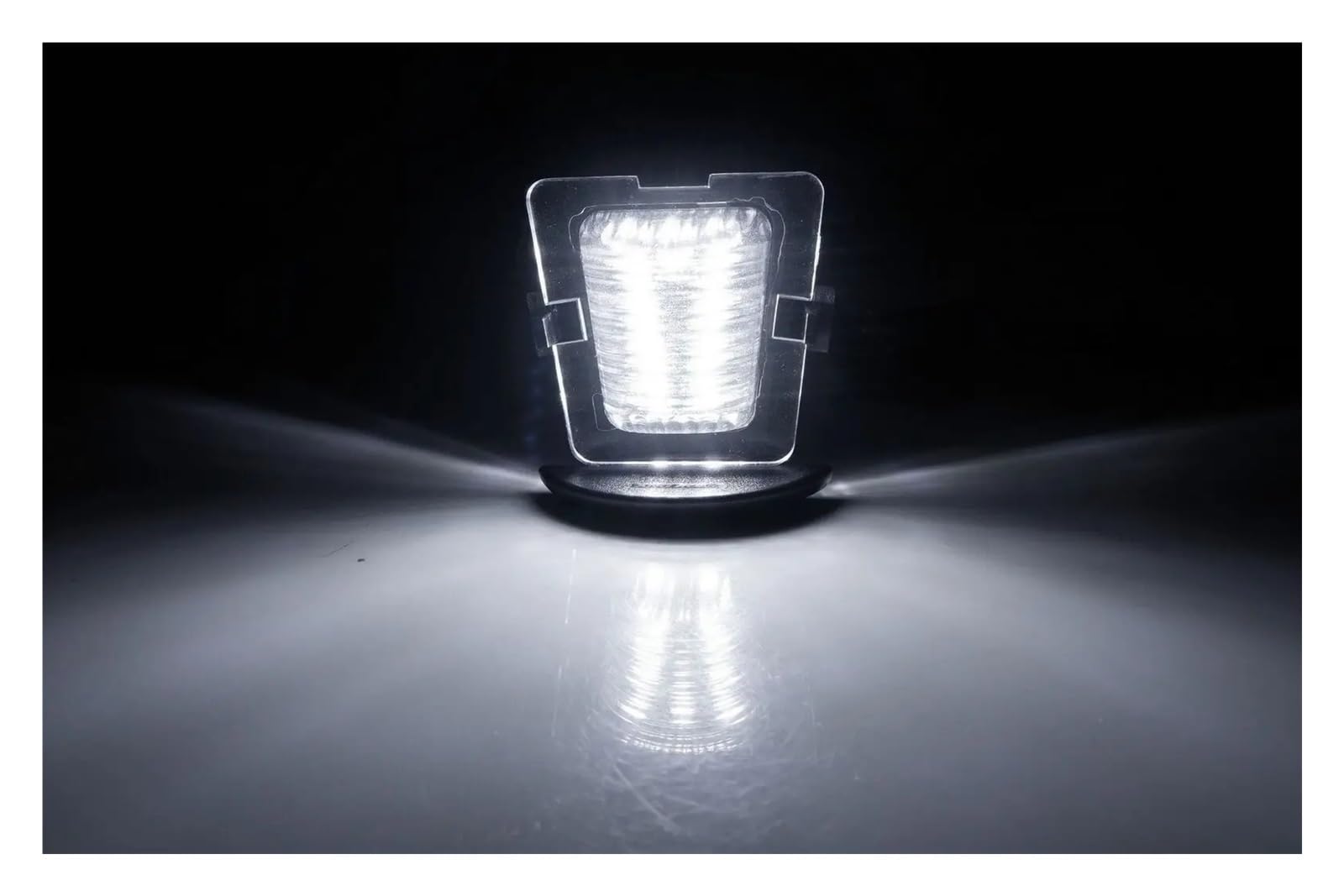 Iluminación De Matrícula Para Jeep Para Wrangler 2007 2008 2009 2010 2011 2012 2013 2014-2018 Kit De Lámpara Luz LED Matrícula Blanca Xenón 1 Pieza