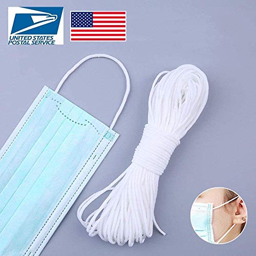 Elastic Bands Cord Stretch Width Braided Crafts Elastic Rope for Knit Sewing Crafts
