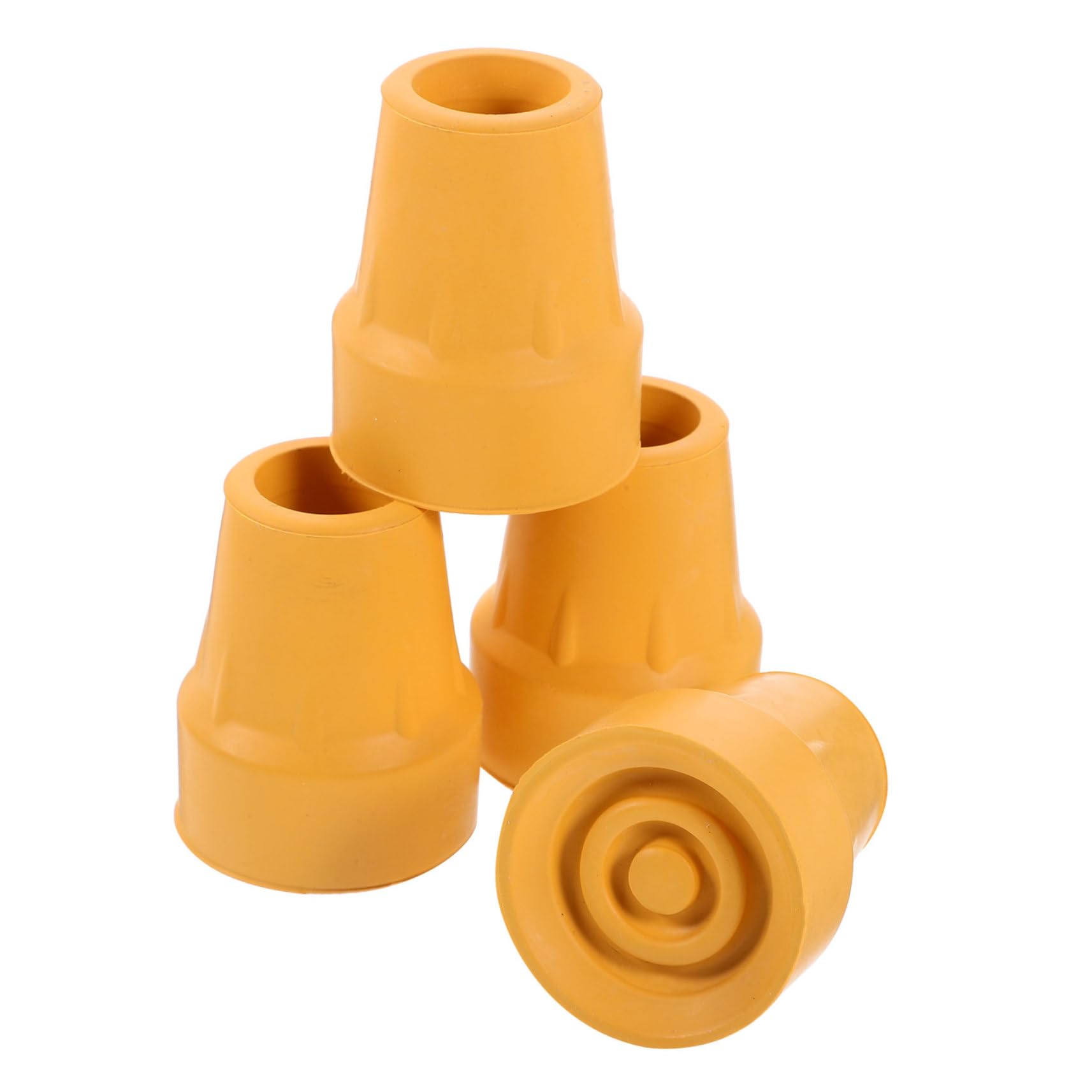 Healeved 20piezas Protección Antideslizante Para Bastones y Muletas Recambios Para Tips De Caminantes Accesorios De Estabilidad y Amortiguación Superficies Variadas