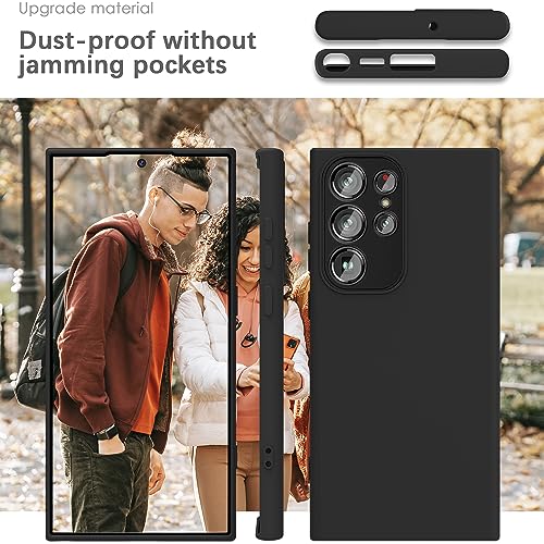 Funda de silicona para Samsung S23 Ultra YATWIN protección completa 7
