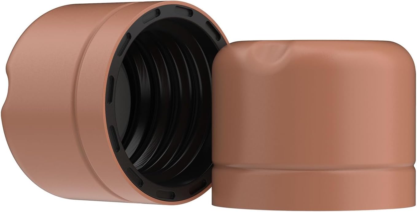 memobottle A5 (Terracotta) Bundle - 25oz (750ml) - Bottle, silicone sleeve & lid |Slim Water Bottle for Bags, Beside Books & Laptops | BPA Free Tritan | Modern & Minimalist