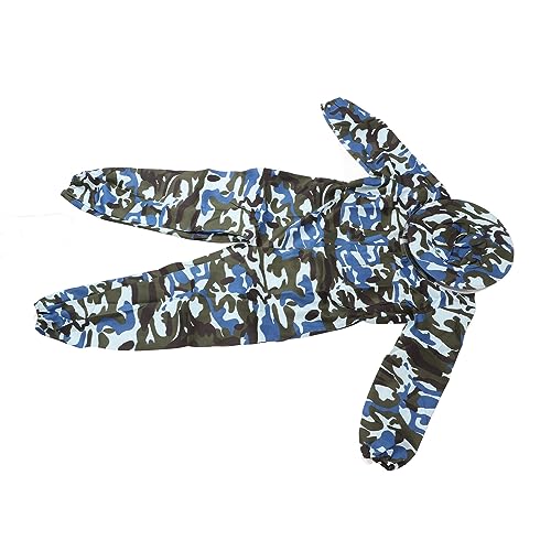 Fato de Apicultura Anti Abelha Roupas Cinco Estrelas Anti Abelha Jaqueta Azul Marinho Chapéu Sacos d
