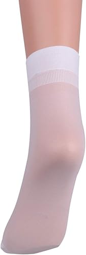 Miniatura 2 de TiaoBug Men's 3 pairs Casual Sheer Soft Silk Summer Dress Socks Crew Socks