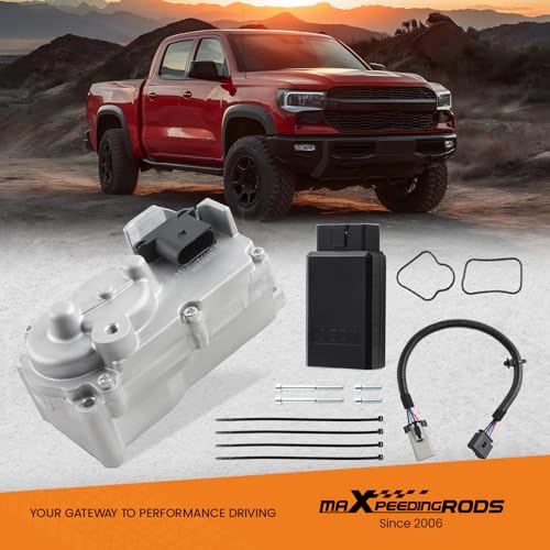 Image of maXpeedingrods 5494878RX HE300VG Turbocharger Turbo Actuator 6.7 for Cummins Calibration Tool, for Dodge Ram 2500 3500 4500 5500 2013-2018, Turbo Electronic Actuator Diesel